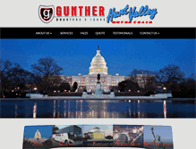 Tablet Screenshot of gunthercharters.com